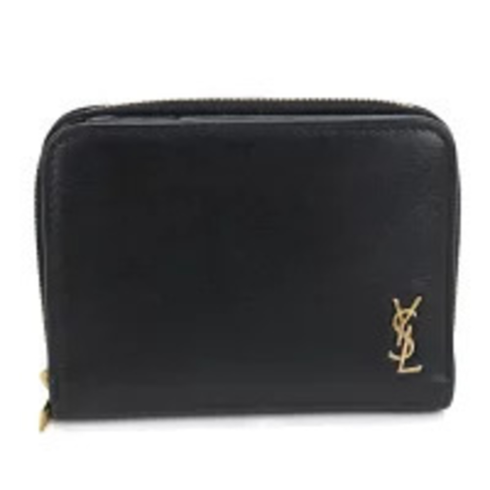 Saint Laurent Bi fold Wallet Black